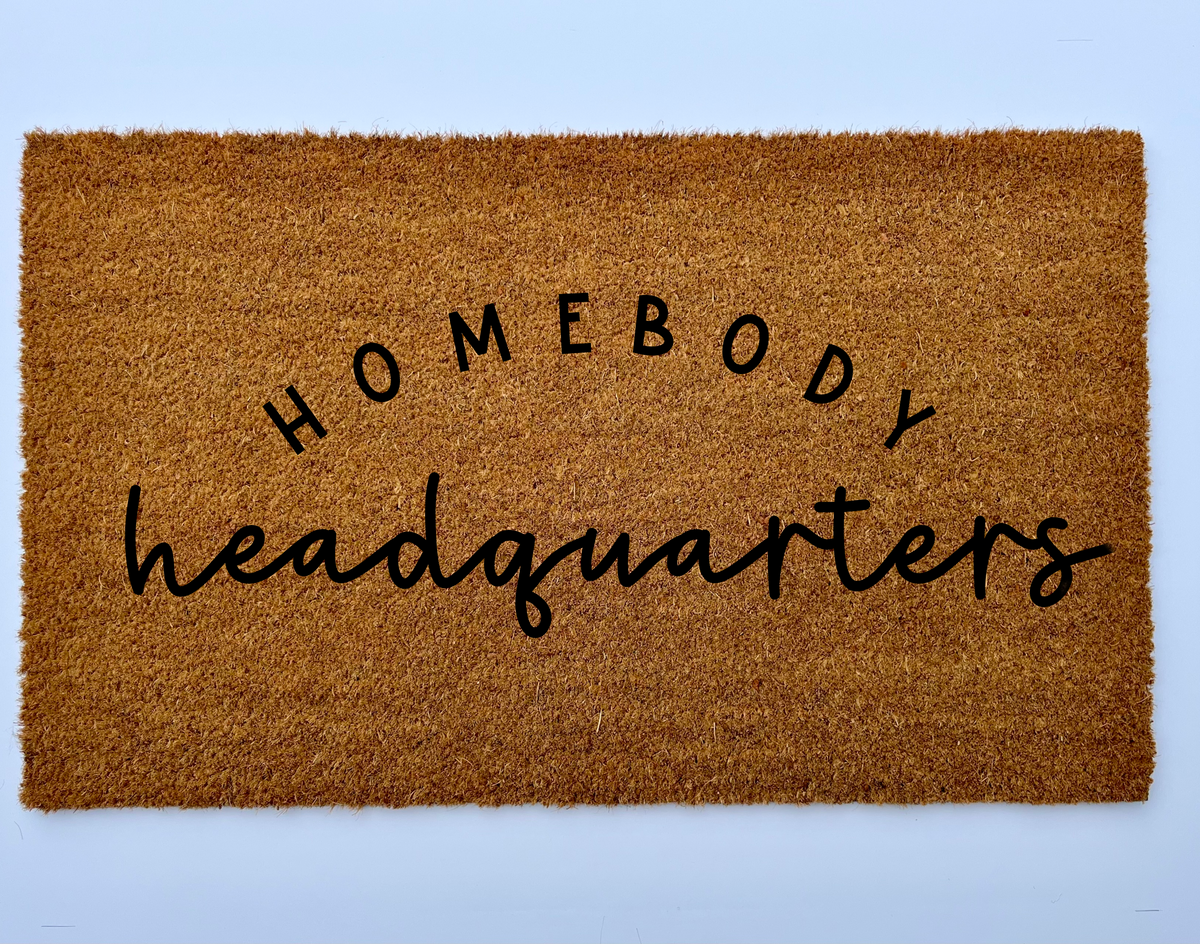 Homebody Headquarters Coir Doormat | Outdoor Coir Doormats