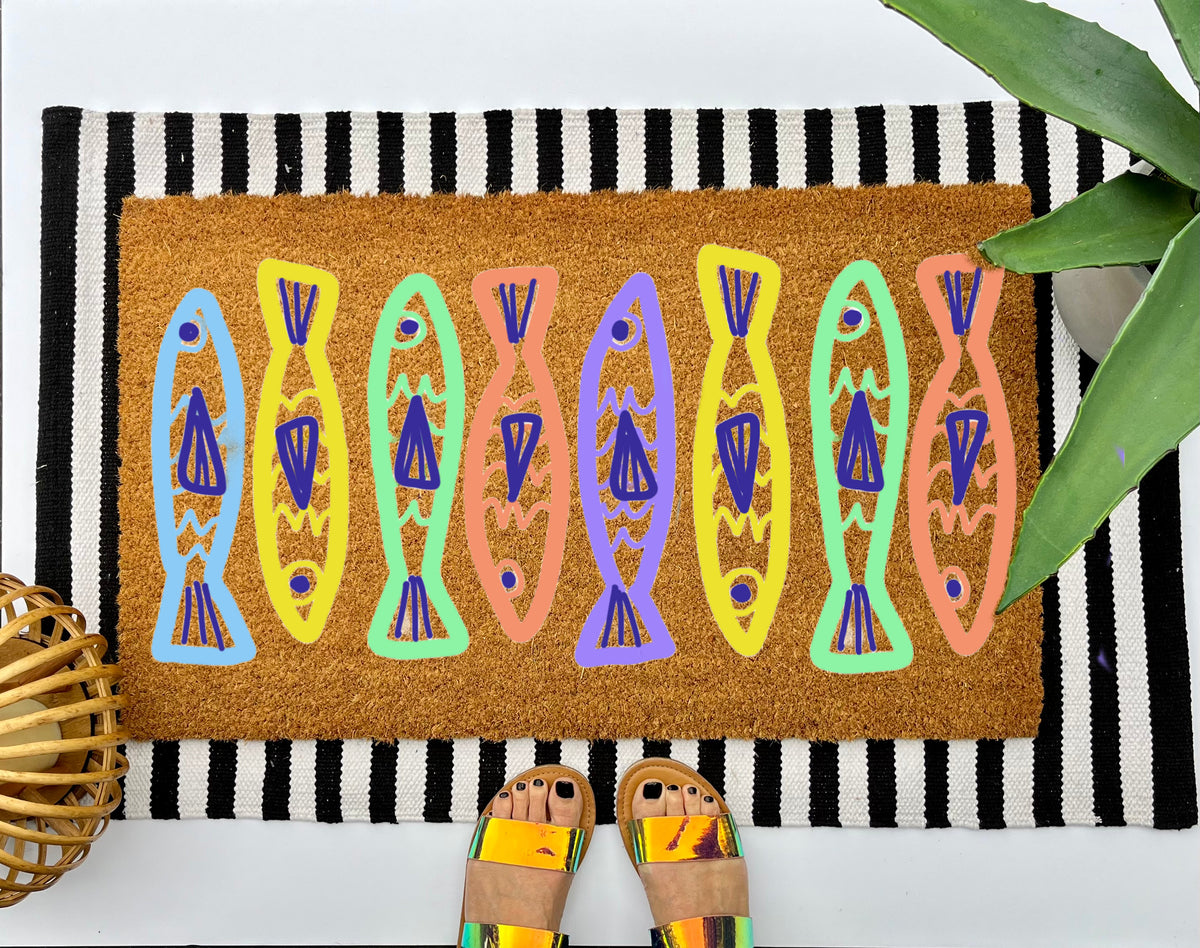 Fish Coir Doormat