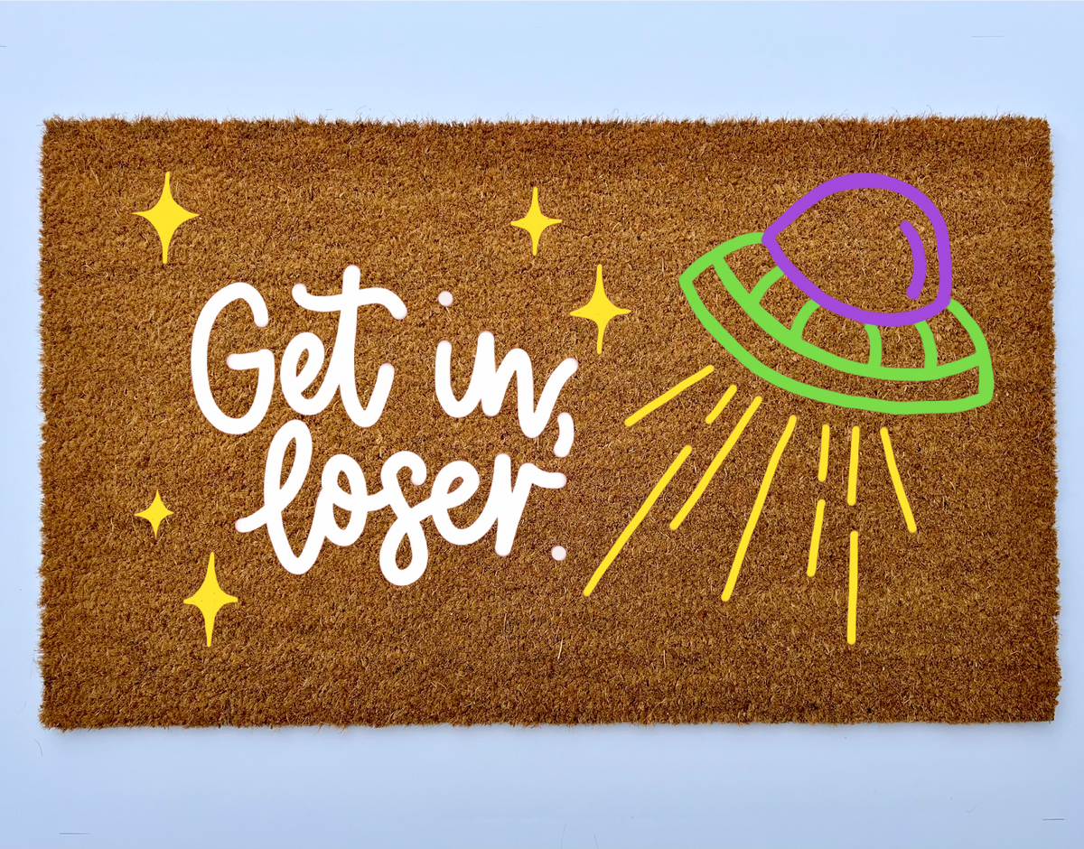 UFO Get in Loser Doormat
