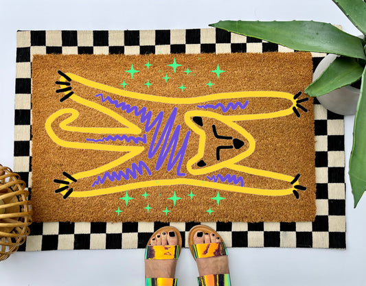 Mystic Tiger Coir Doormat