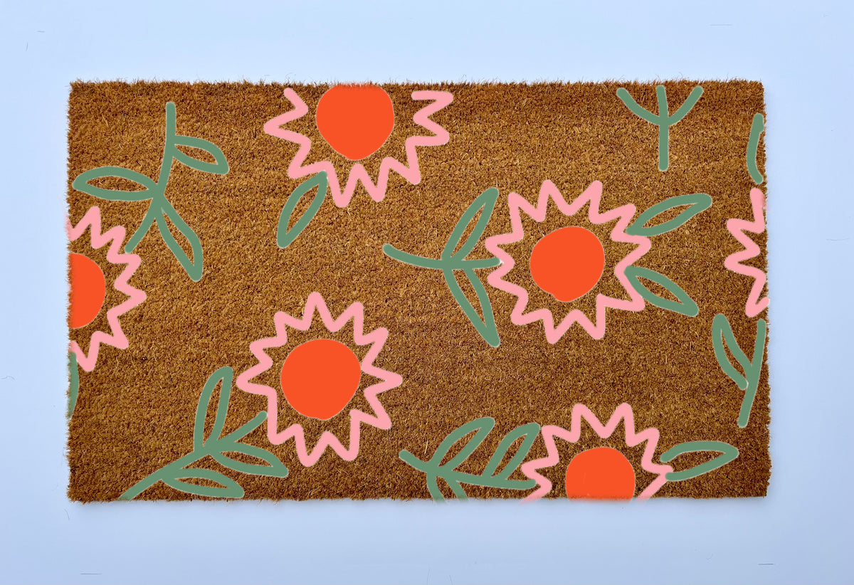 Sunflower Coir Doormat