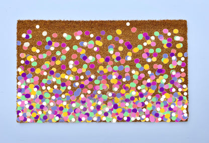 Confetti Coir Doormat